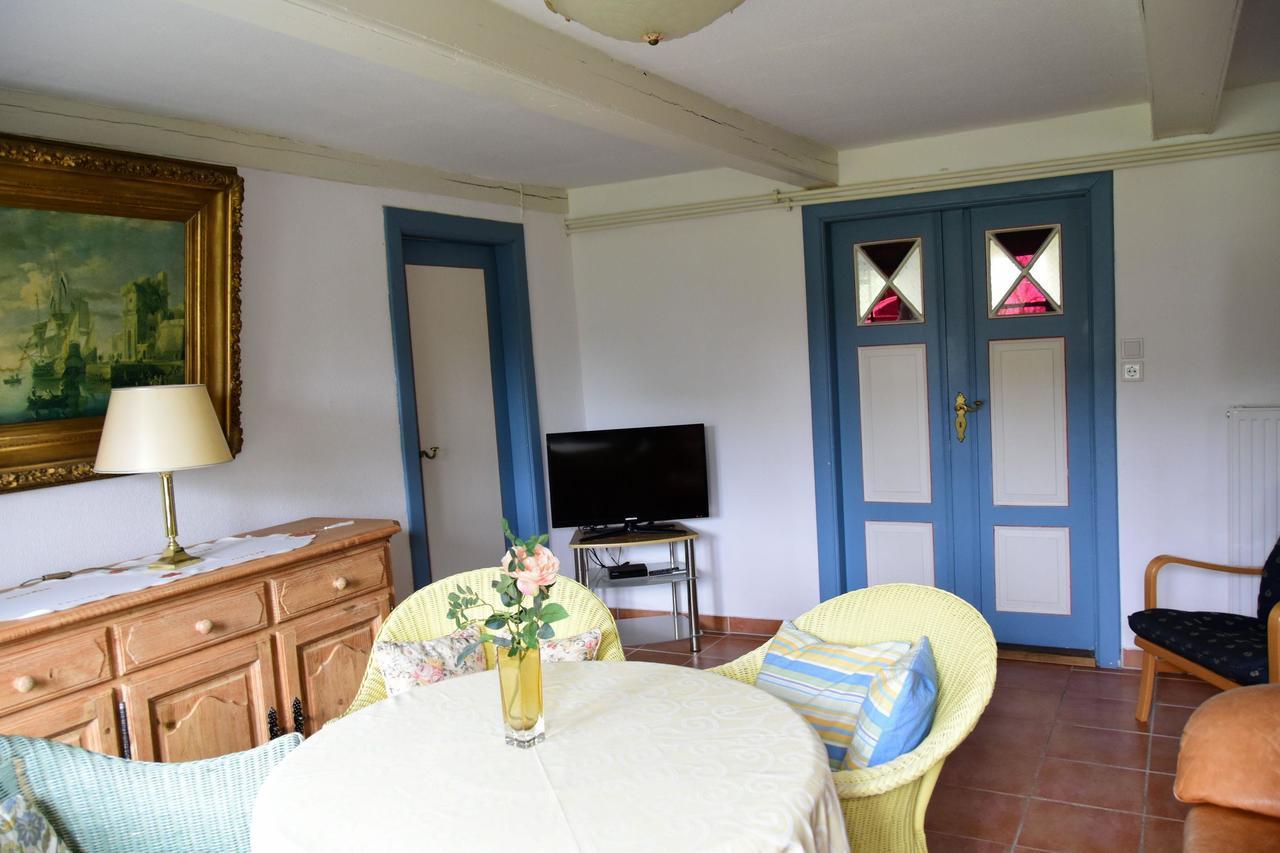 Hackerhof-Mittewohnung Morsum  Buitenkant foto